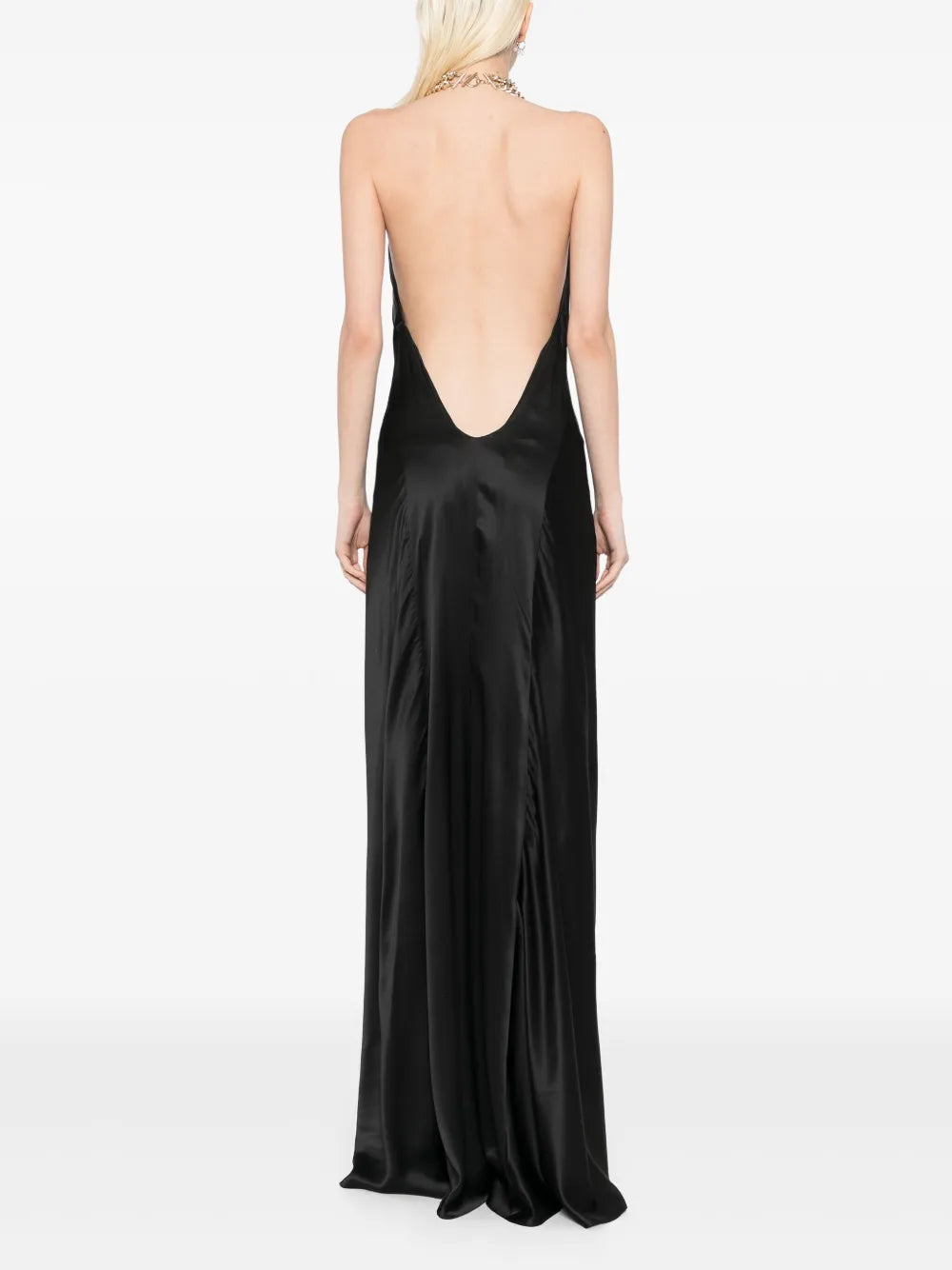 Michelle Mason Halterneck Gown