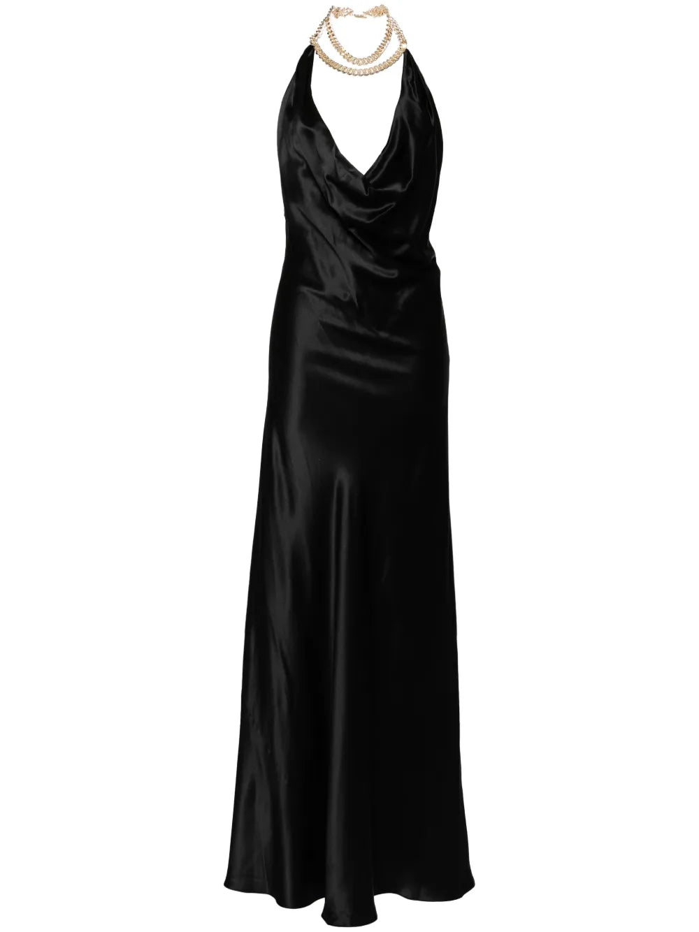 Michelle Mason Halterneck Gown
