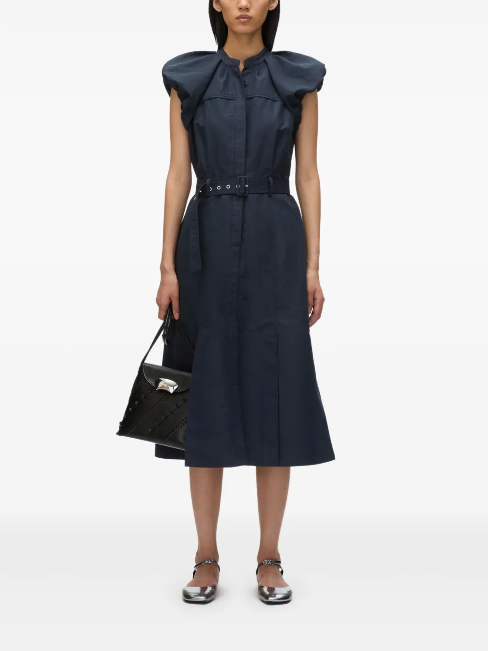 31 Phillip Lim Poplin Midi Dress