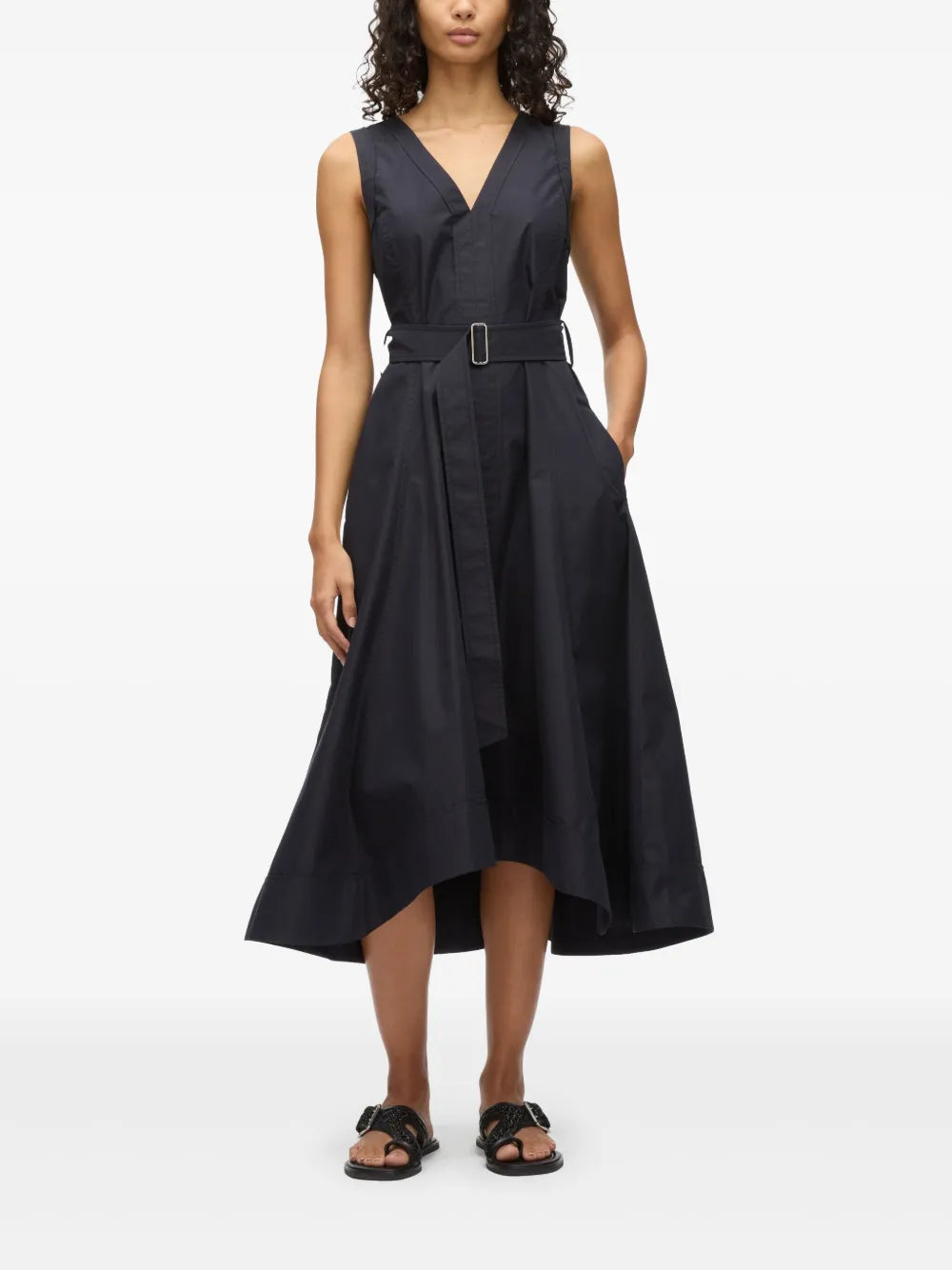 31 Phillip Lim Poplin Belted Dress
