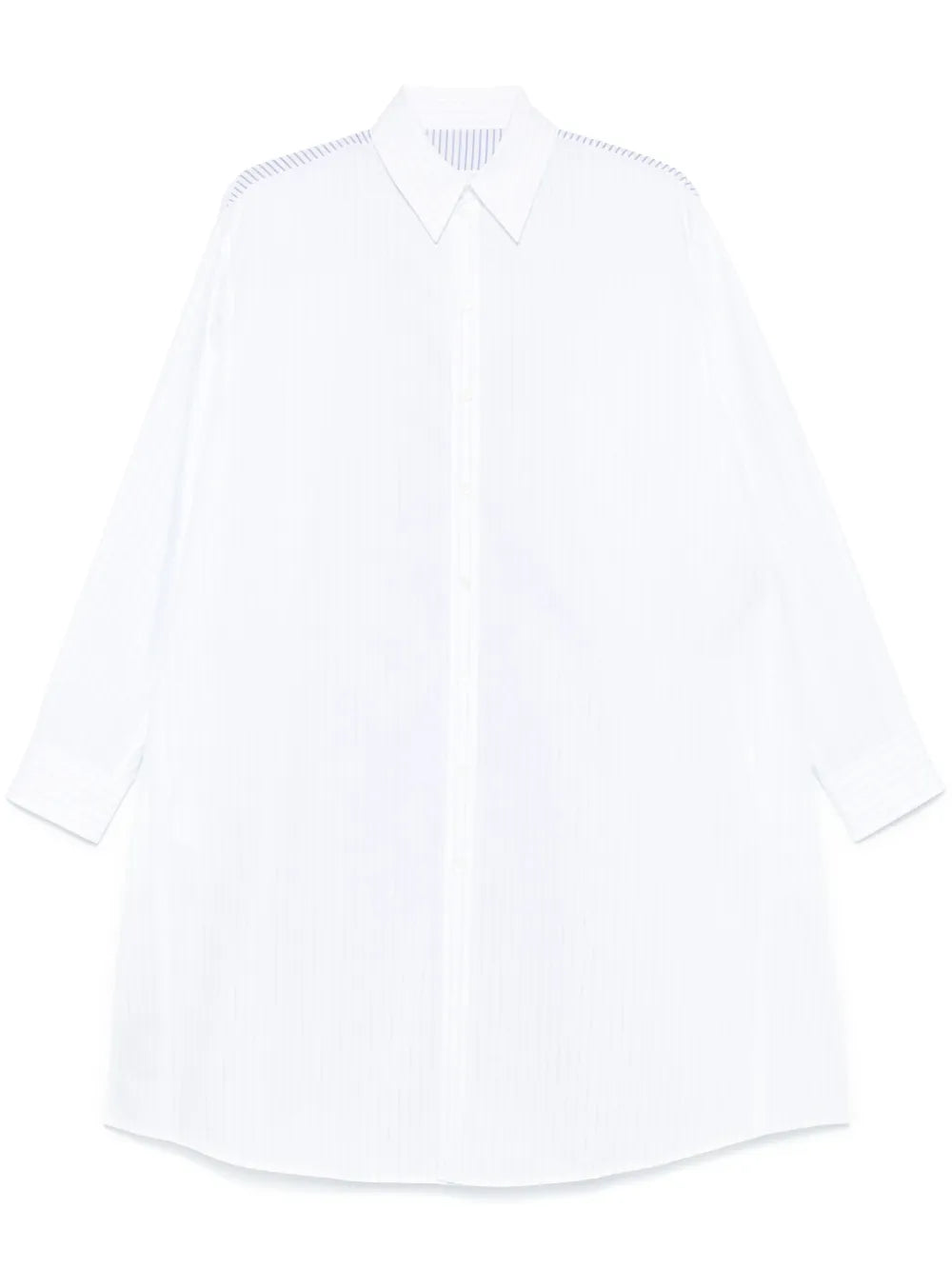 Mm6 Maison Margiela Striped Shirt Dress