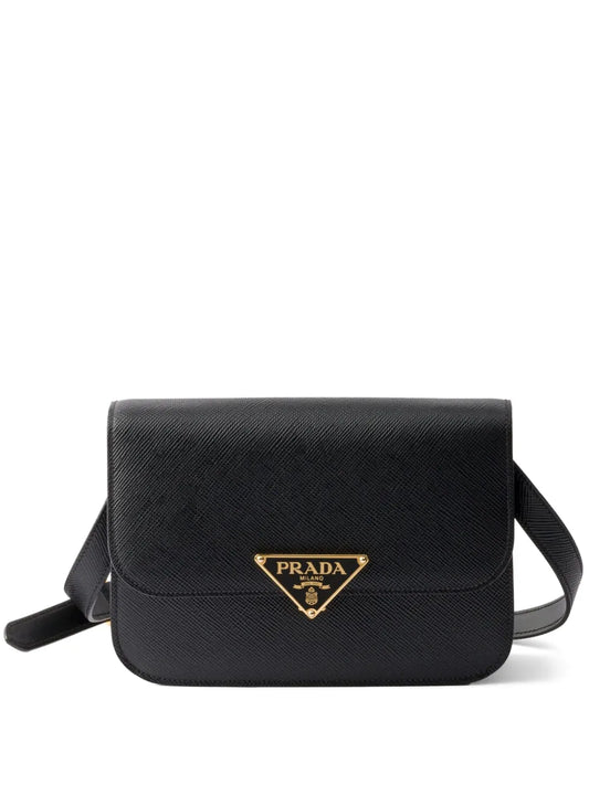 Prada Embleme Shoulder Bag