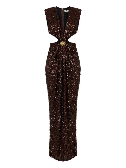 Elisabetta Franchi Sequin Embellished Dress