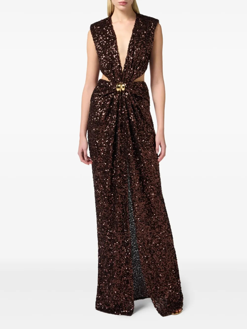 Elisabetta Franchi Sequin Embellished Dress
