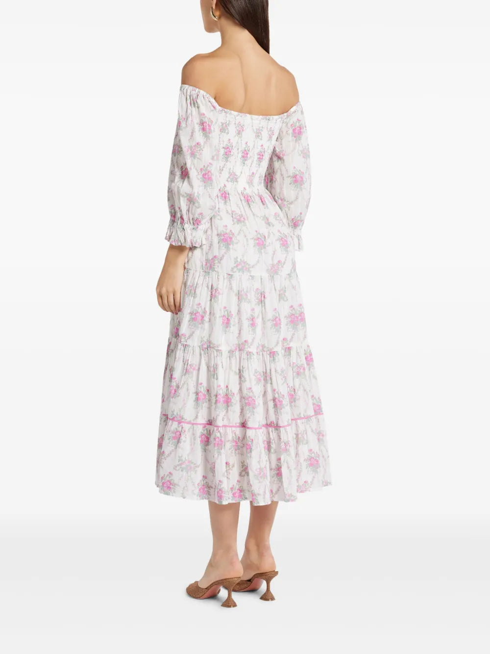 Loveshackfancy Rigby Midi Dress