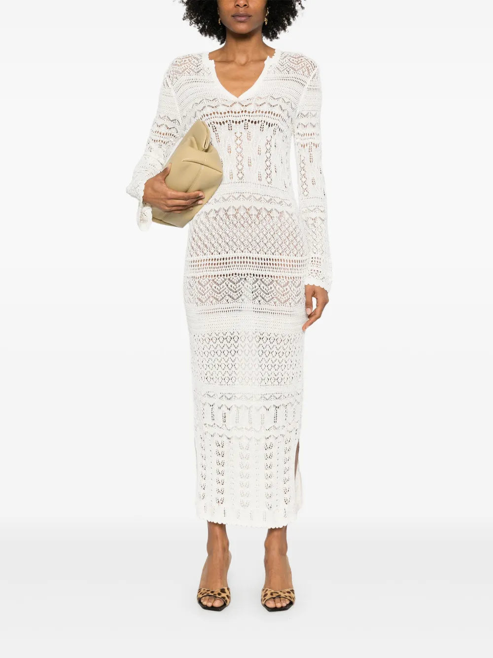 Bompard Pointelle Tunic Dress