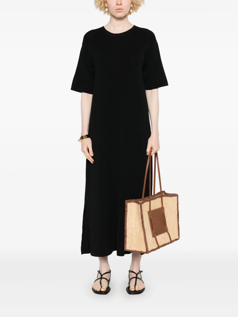 Bompard Knitted Midi Dress
