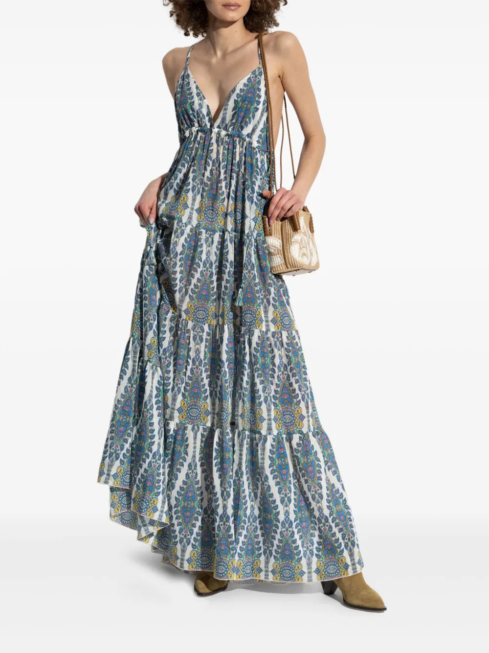 Etro Printed Maxi Dress