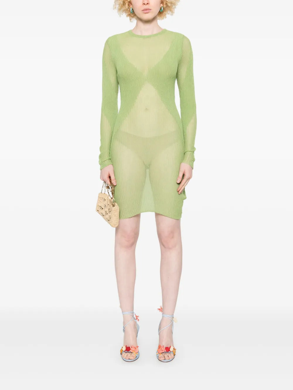 Isa Boulder Knitted Mini Dress