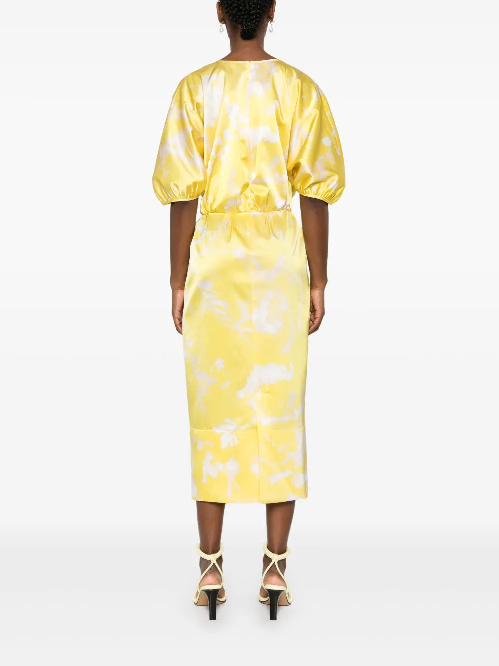 Fabiana Filippi Tilia Print Midi Dress