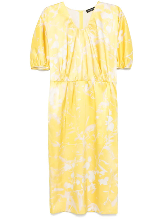 Fabiana Filippi Tilia Print Midi Dress
