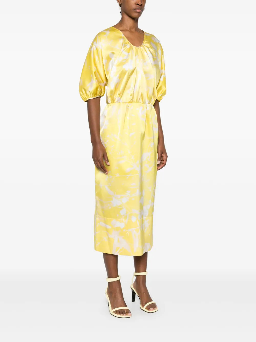Fabiana Filippi Tilia Print Midi Dress