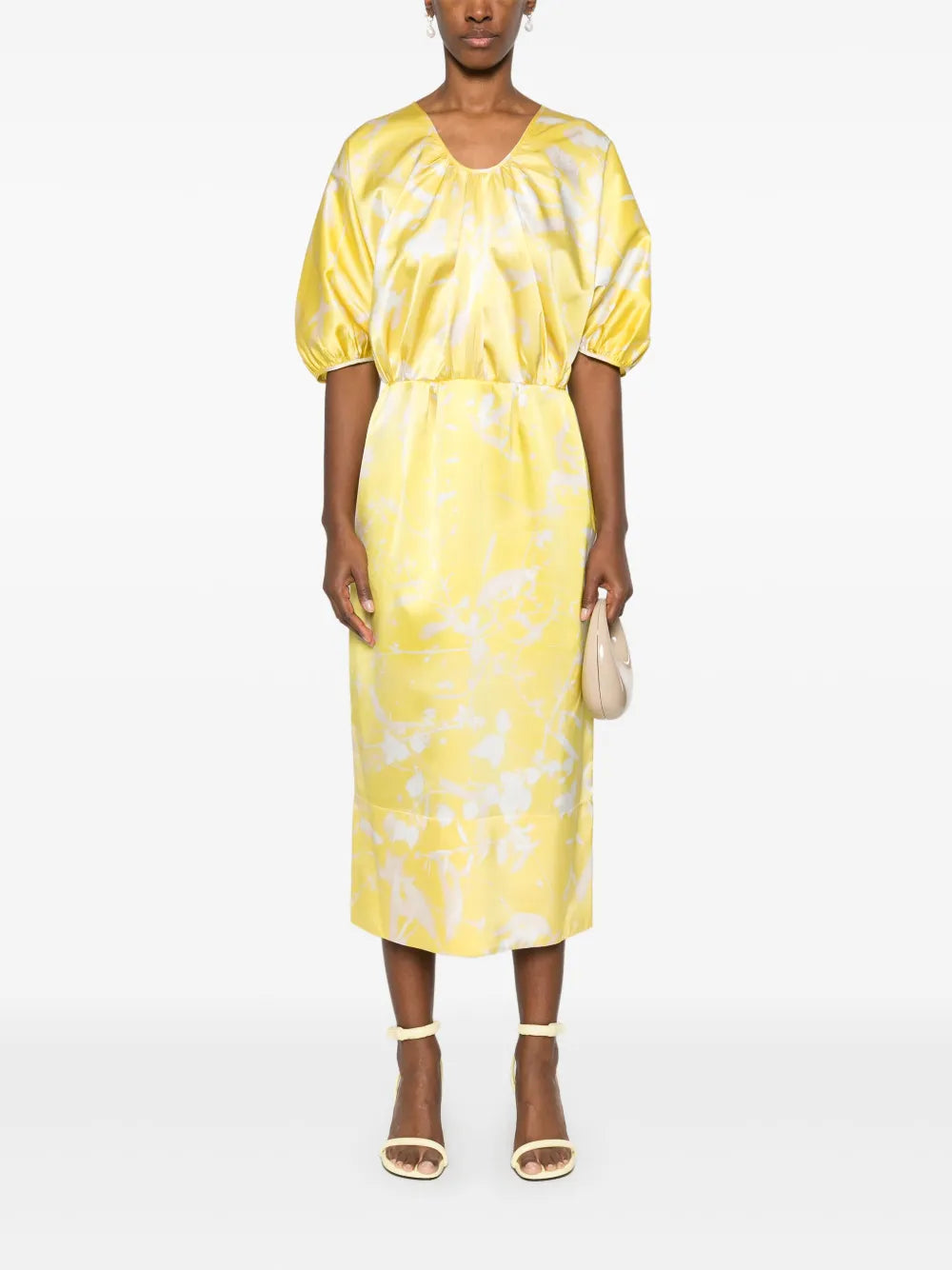 Fabiana Filippi Tilia Print Midi Dress
