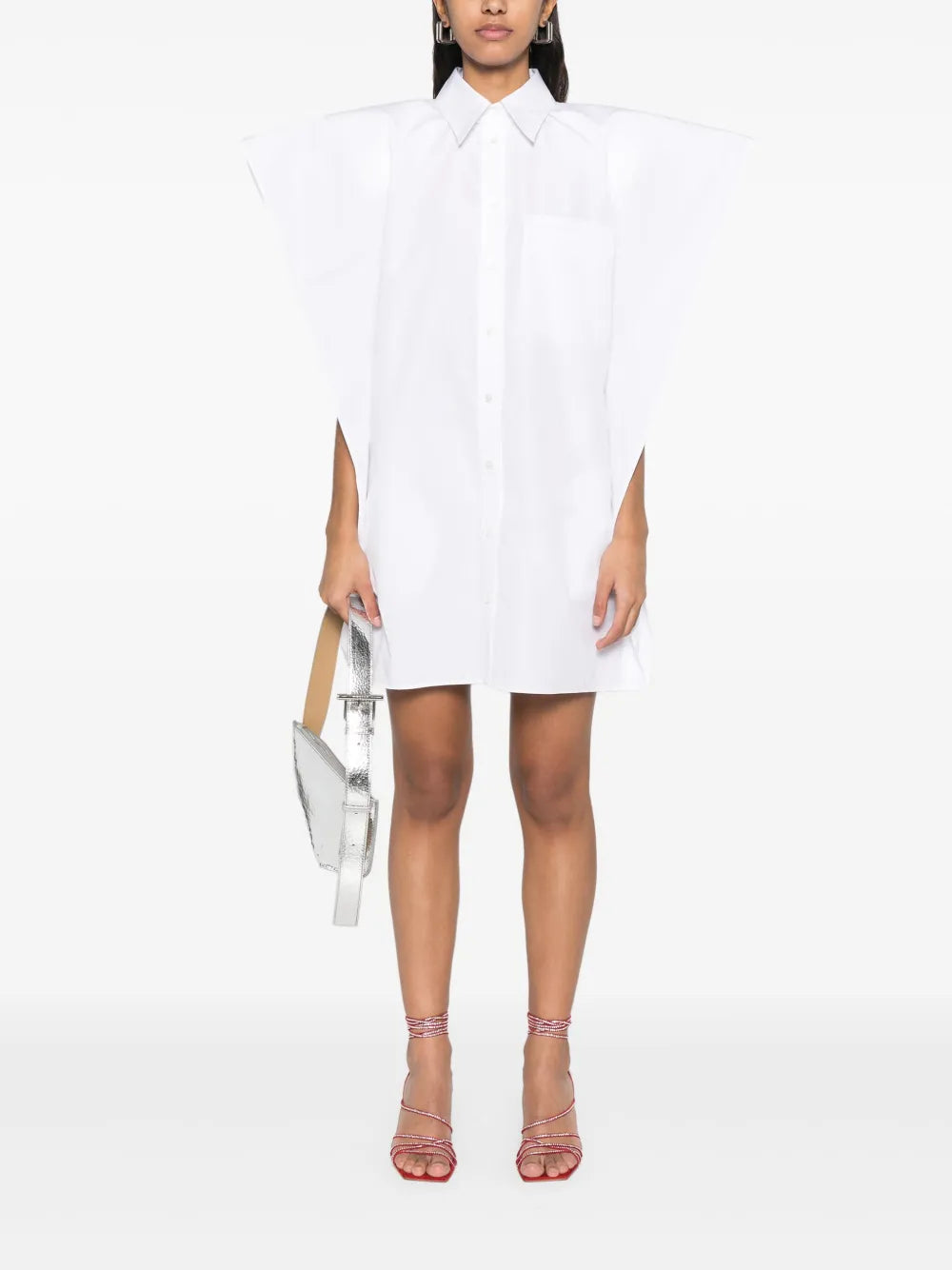 Stella Mccartney Poplin Mini Dress