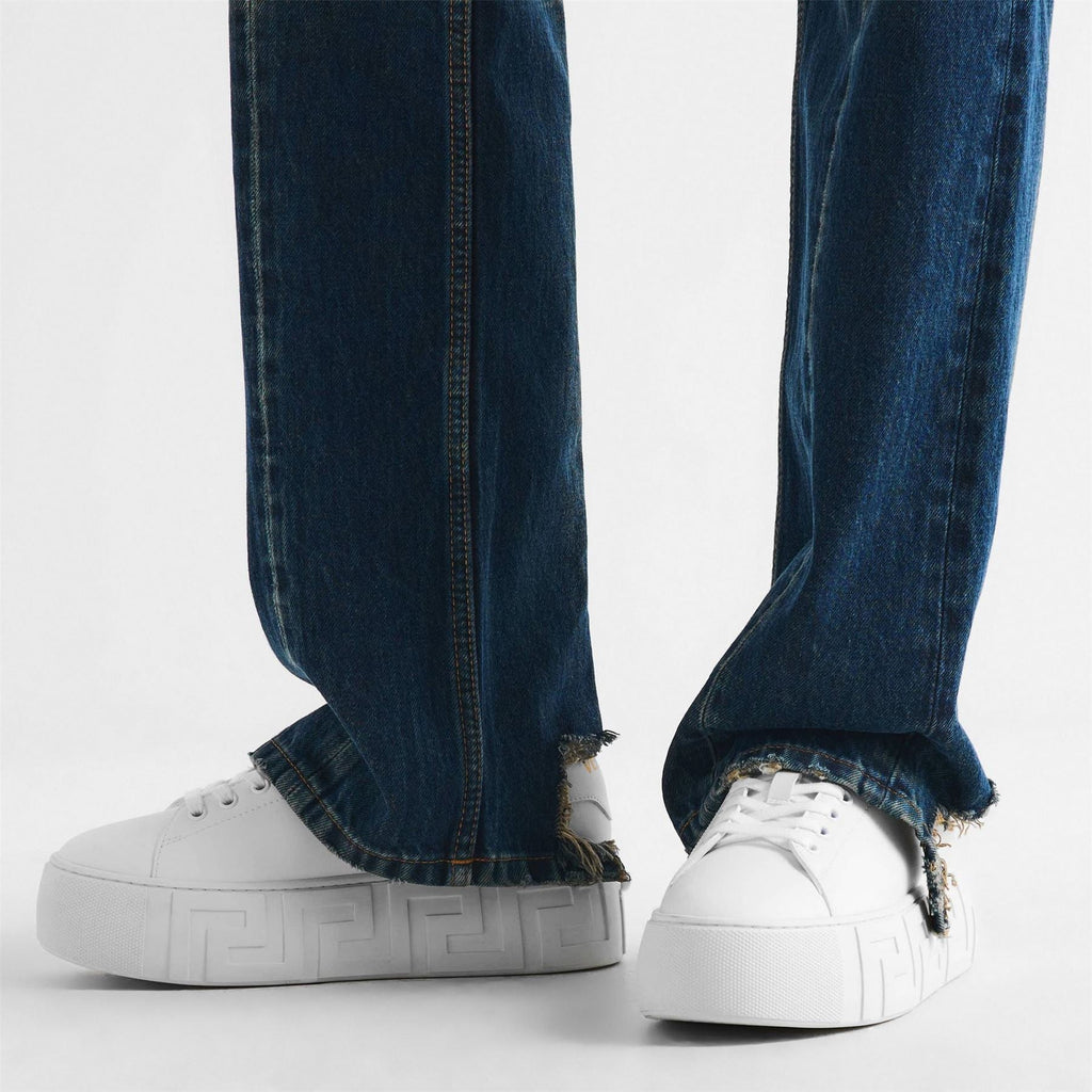 Versace Womens Platform Sneaker Platform Trainers