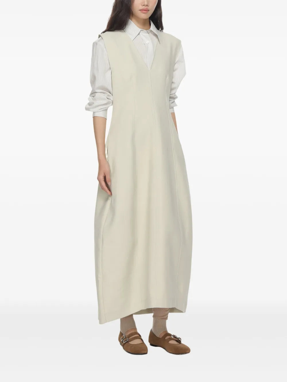 Studio Nicholson Sculpted Sleeveless Maxi Dress