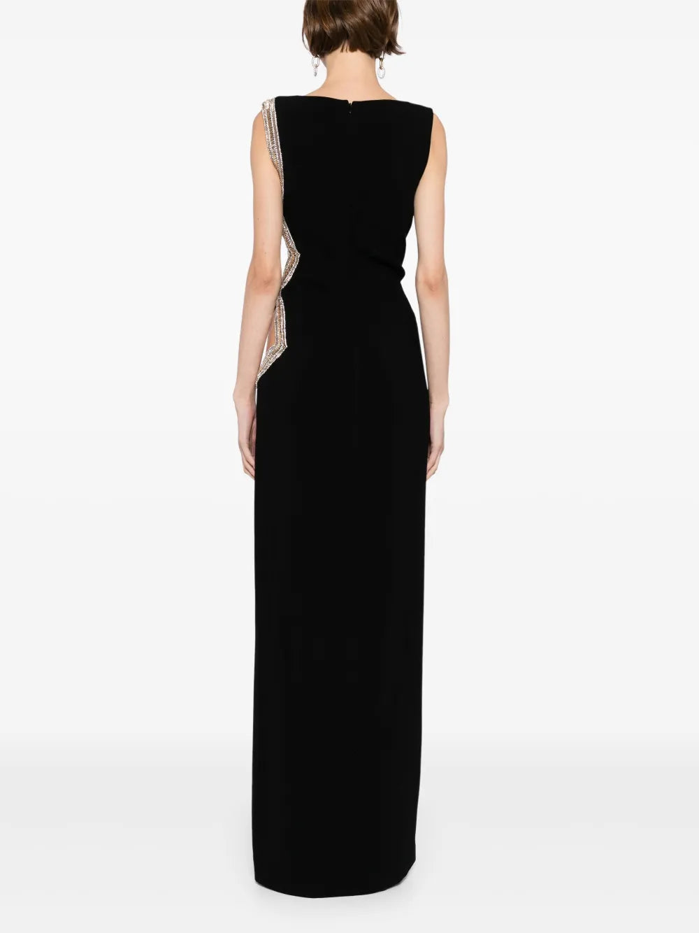 Elie Saab Crystal Embellished Dress