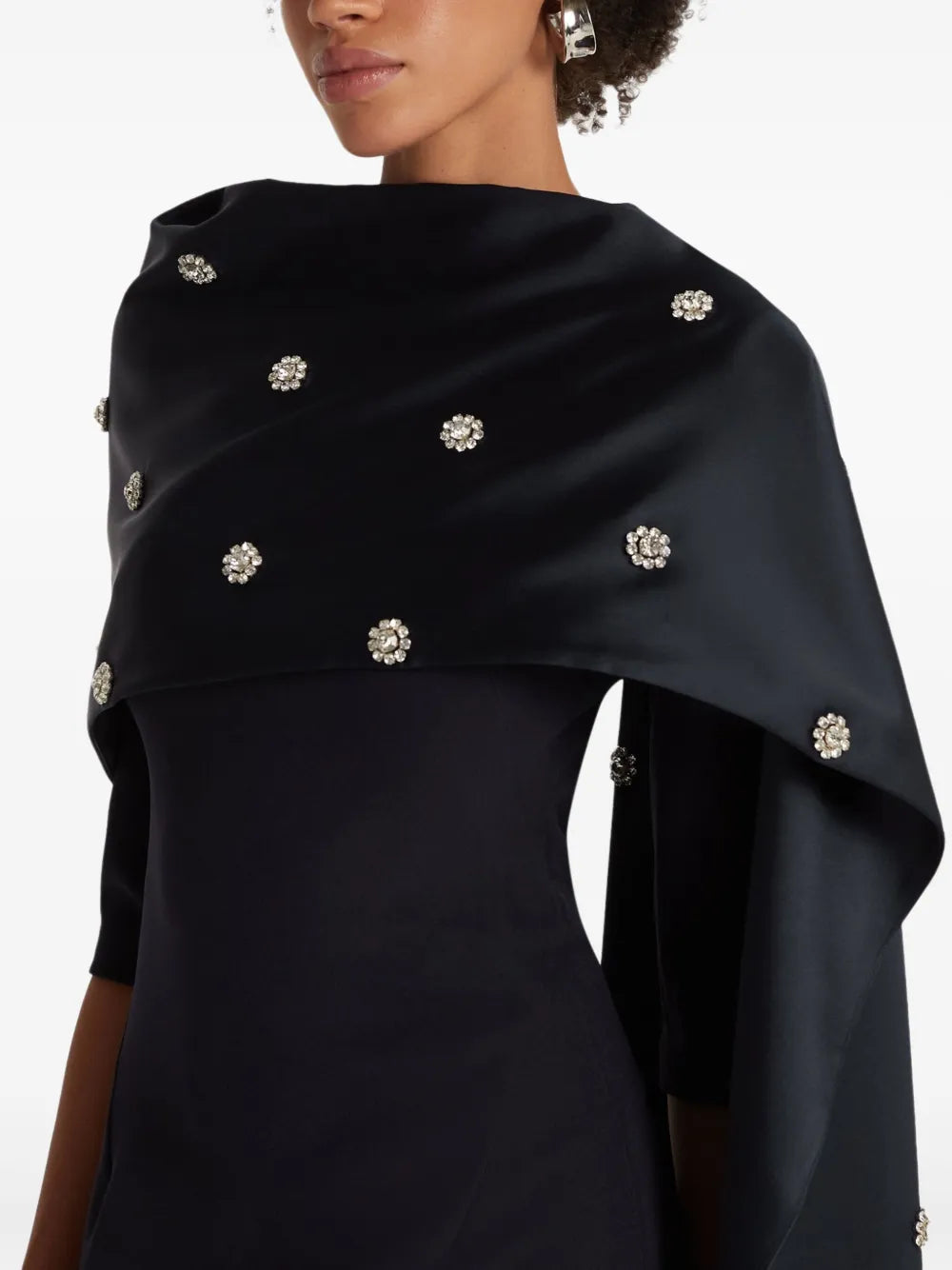 Safiyaa Cape Attached Dress