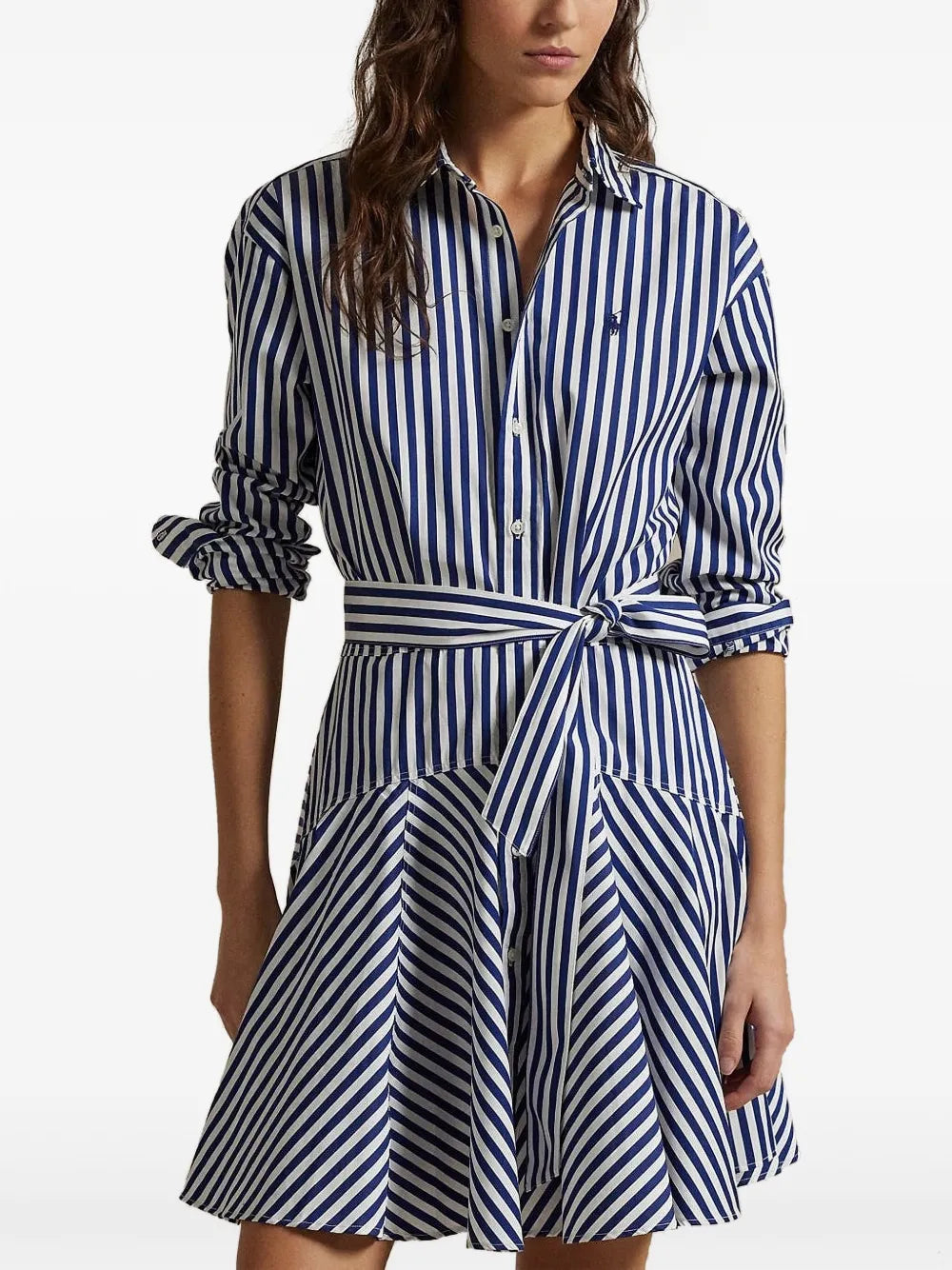 Polo Ralph Lauren Striped Panelled Mini Dress