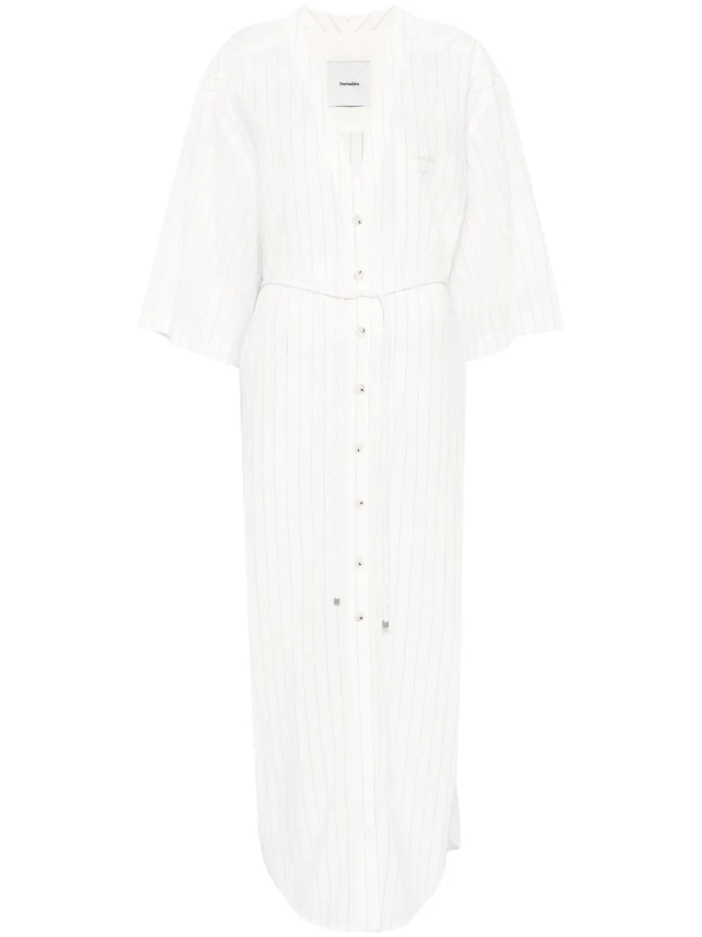Nanushka Striped Shirt Dress