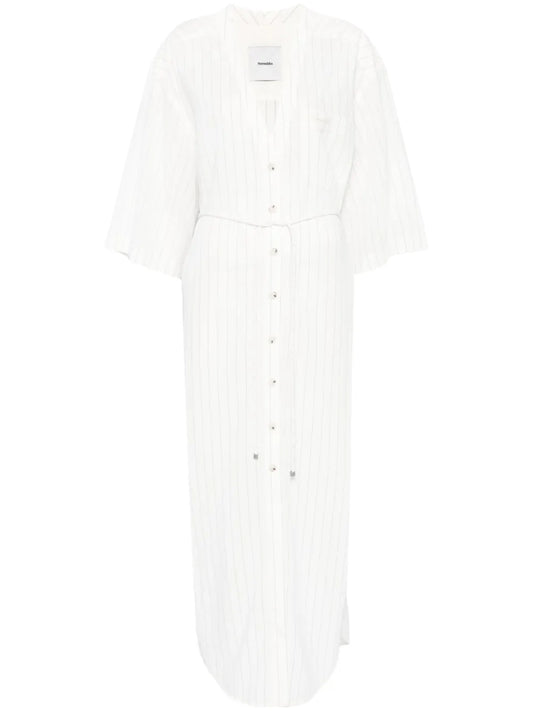 Nanushka Striped Shirt Dress