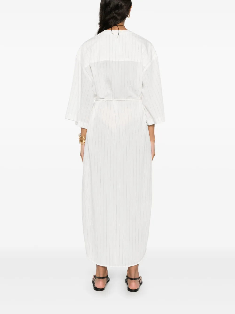 Nanushka Striped Shirt Dress