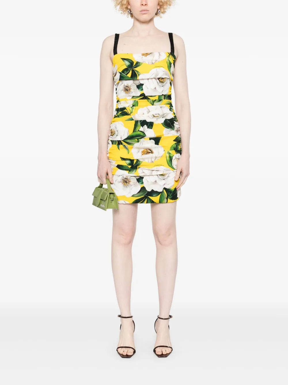 Dolce Gabbana Floral Print Mini Dress