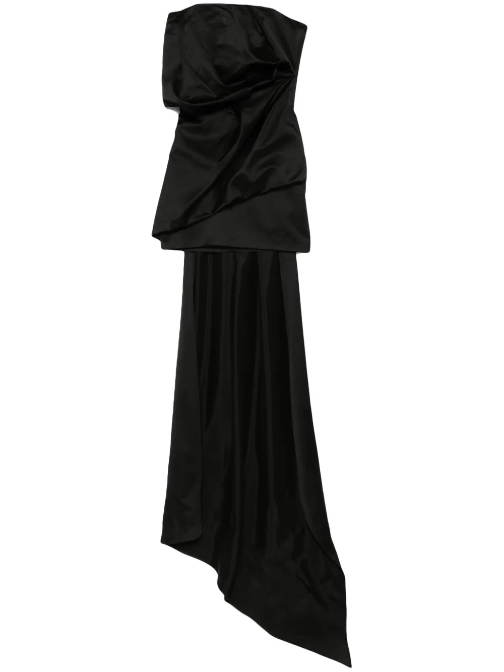 Almaz Block Draped Mini Dress