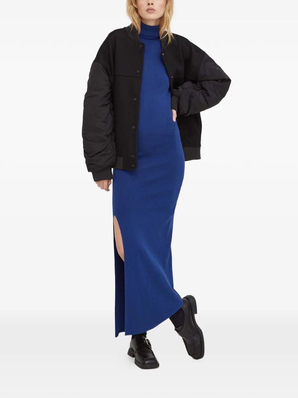 G Star Raw Ny Raw Side Split Maxi Dress