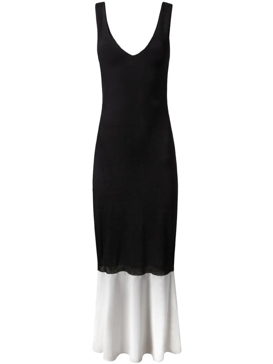 Alejandra Alonso Rojas Ruffled Trim Dress