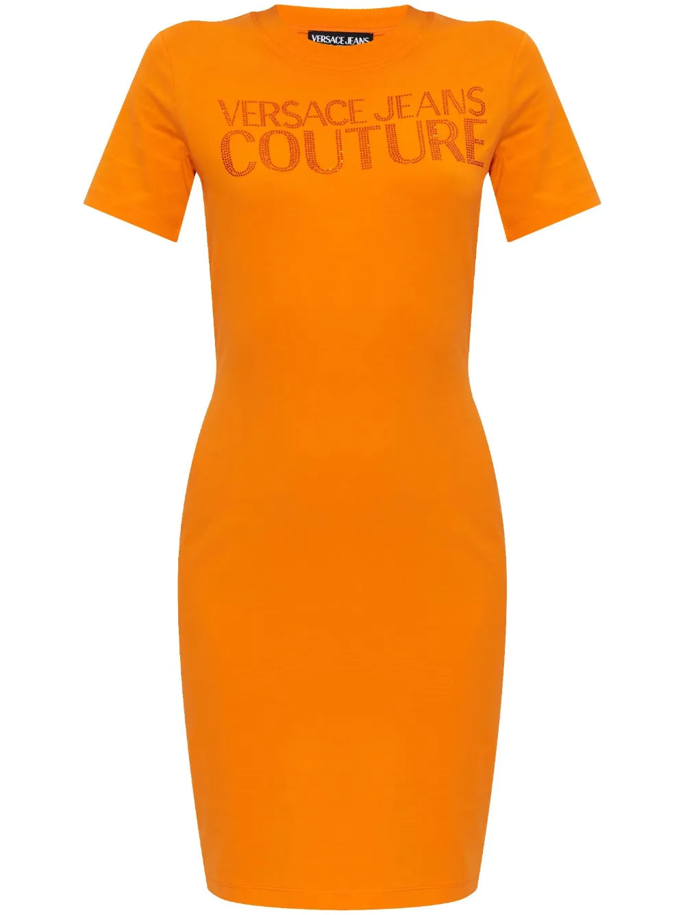 Versace Jeans Couture Shimmer Applique Dress