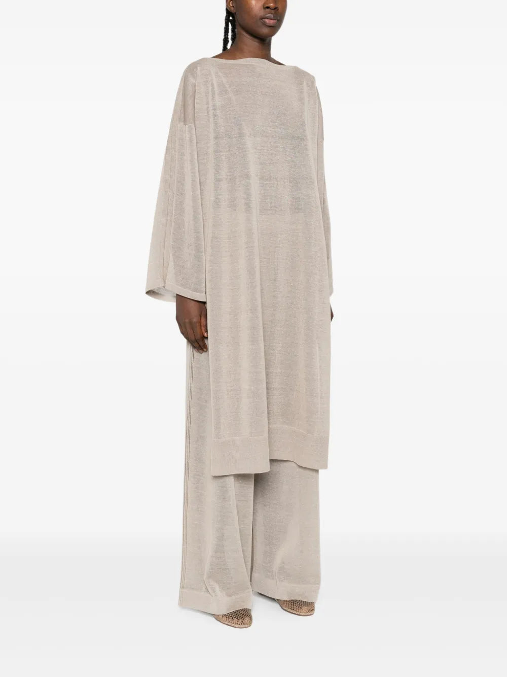Alaia Long Sleeve Knitted Dress