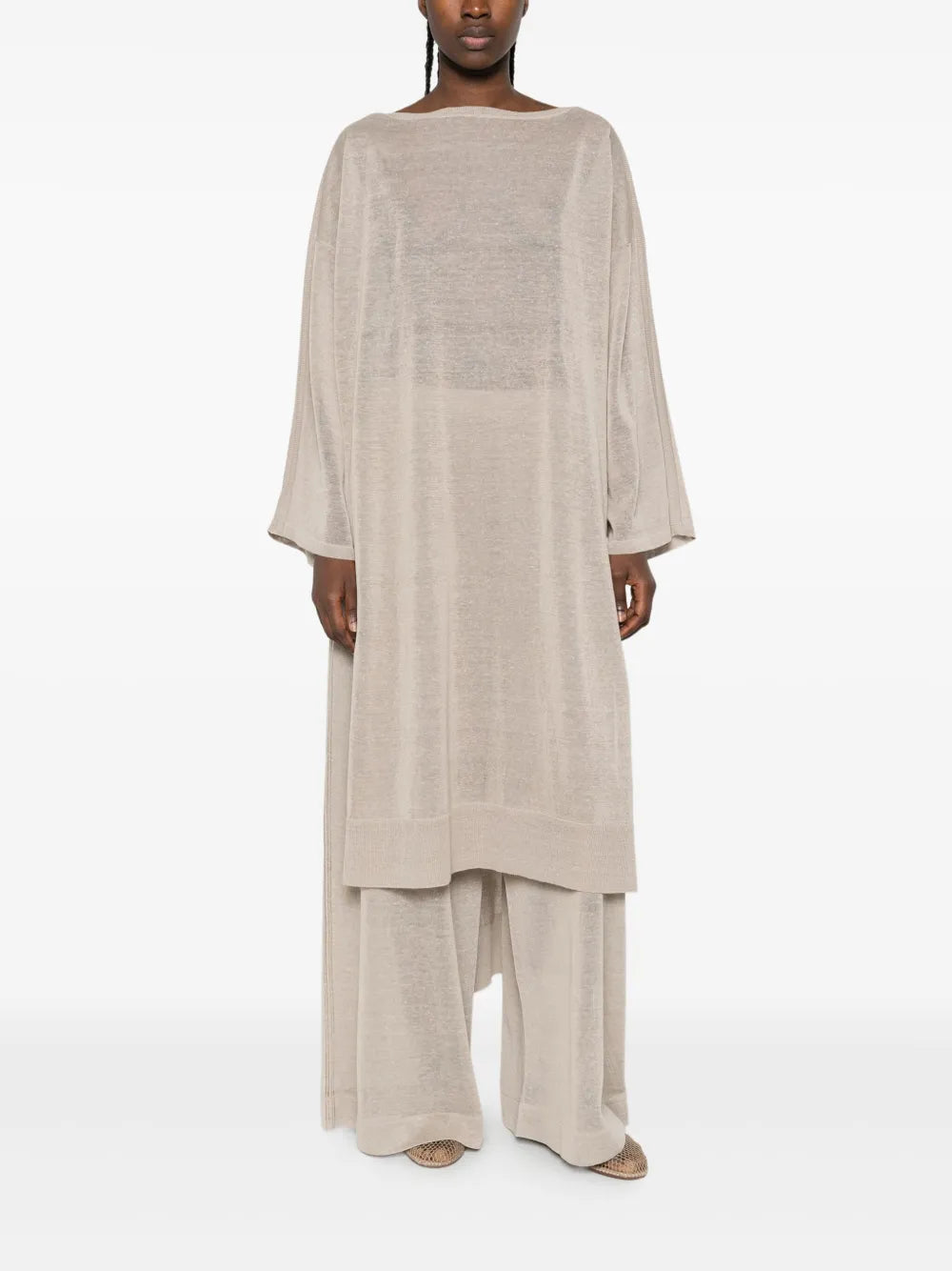 Alaia Long Sleeve Knitted Dress
