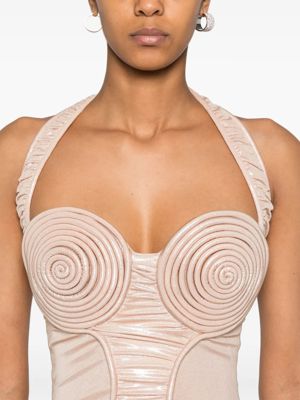 Mitiliane Couture Spiral Cup Maxi Dress
