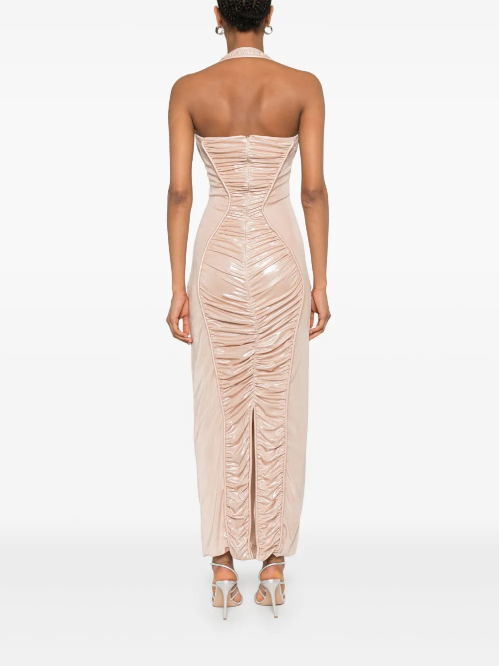 Mitiliane Couture Spiral Cup Maxi Dress