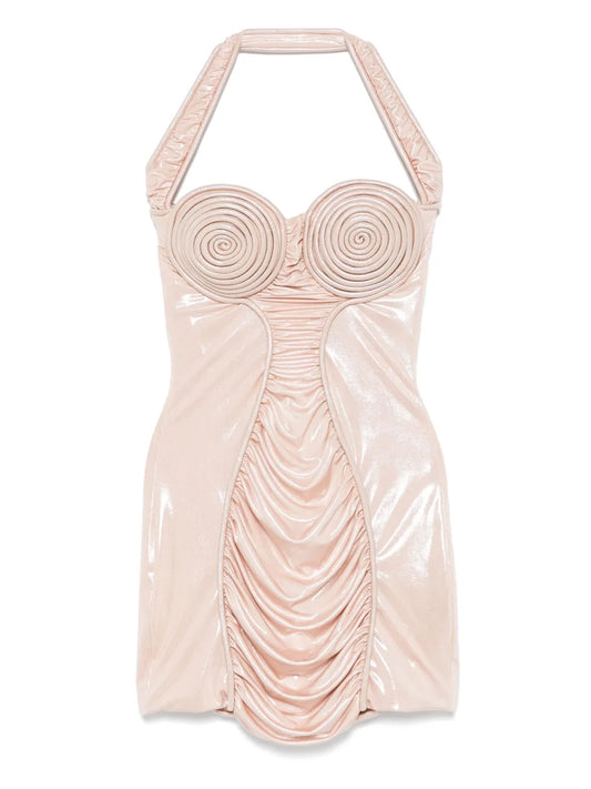 Mitiliane Couture Spiral Cup Mini Dress