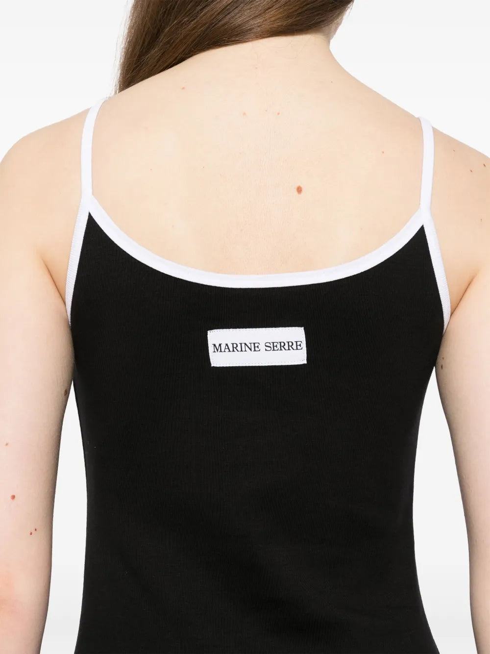 Marine Serre Moon Logo Jersey Dress