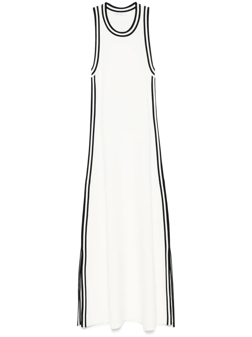 Patrizia Pepe Contrast Trim Midi Dress