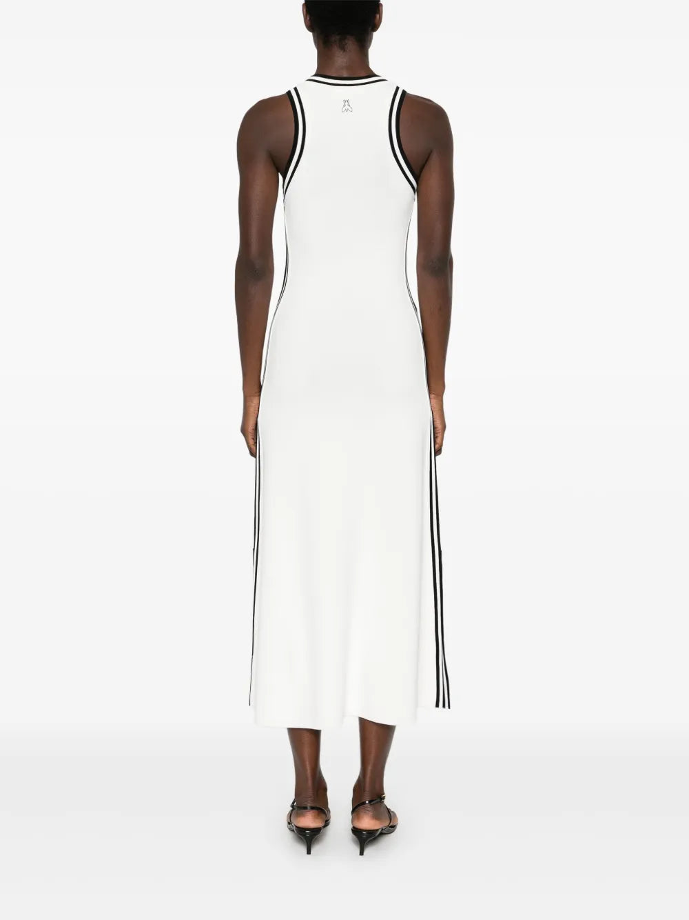 Patrizia Pepe Contrast Trim Midi Dress