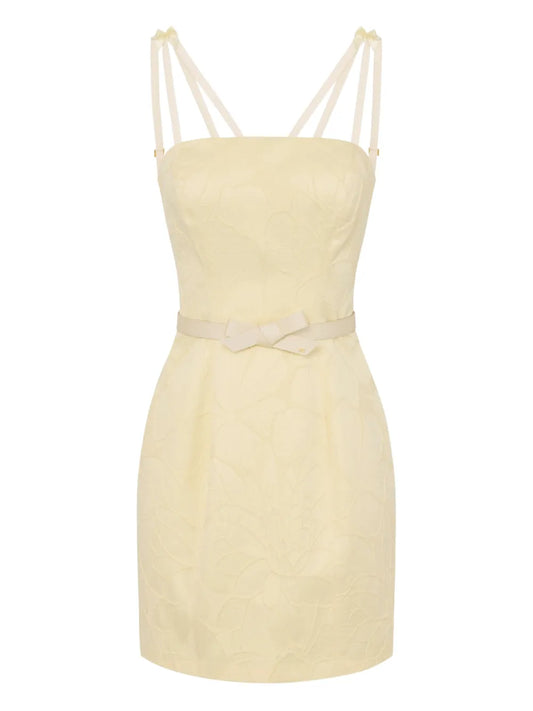Elisabetta Franchi 3D Embroidered Dress