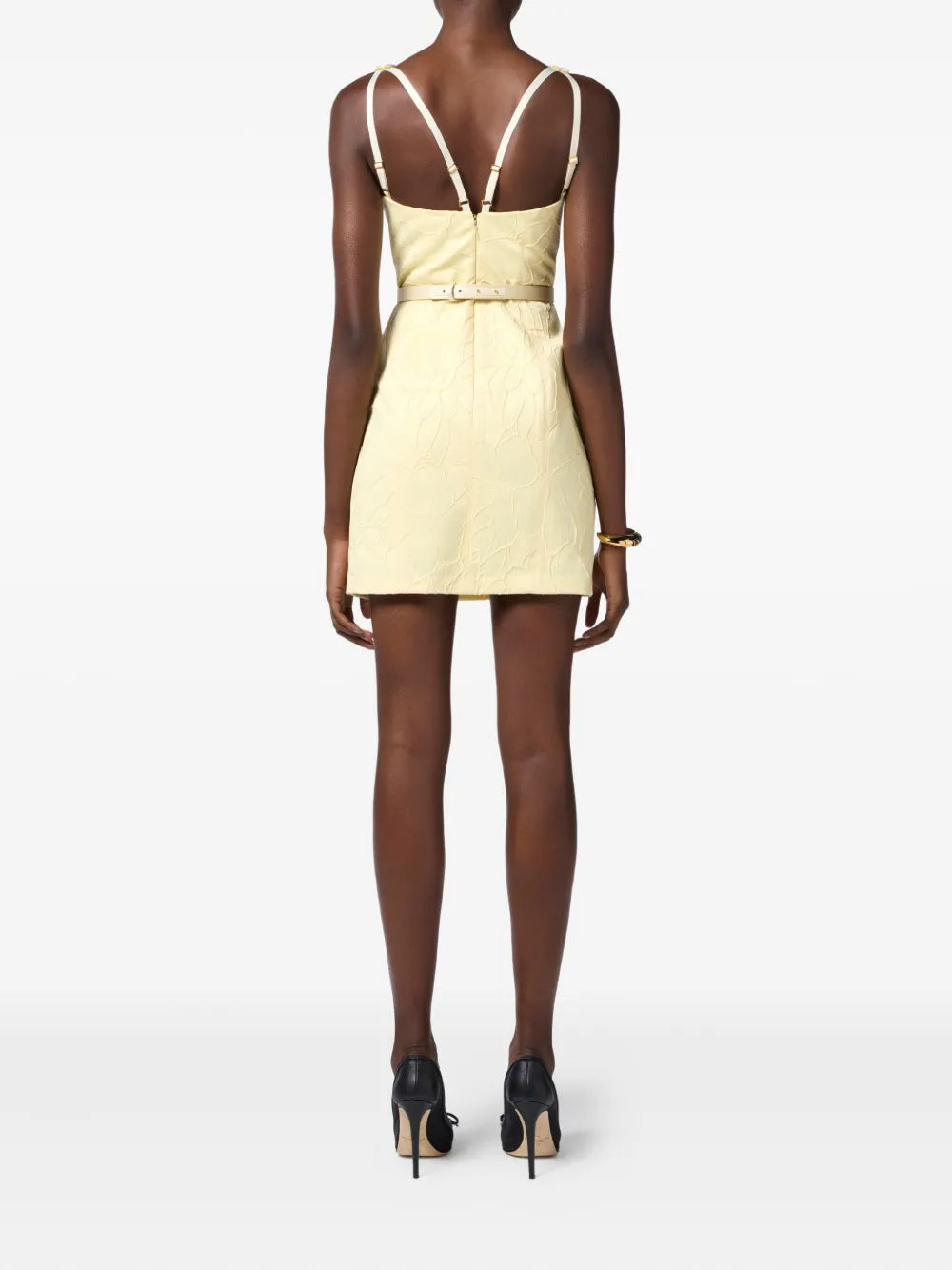 Elisabetta Franchi 3D Embroidered Dress