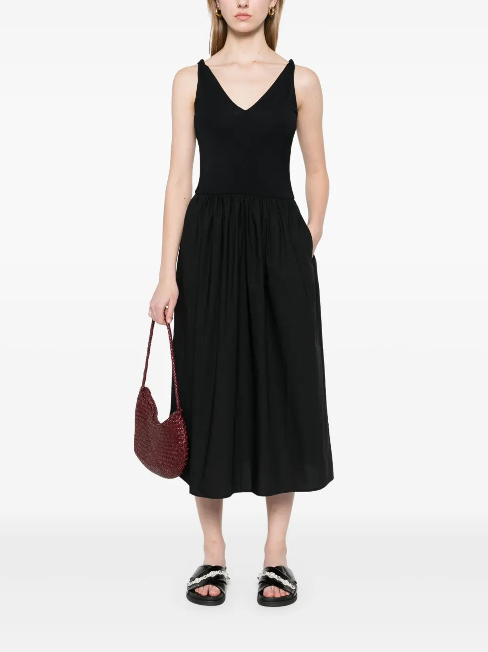 Rails Flared Midi Dress