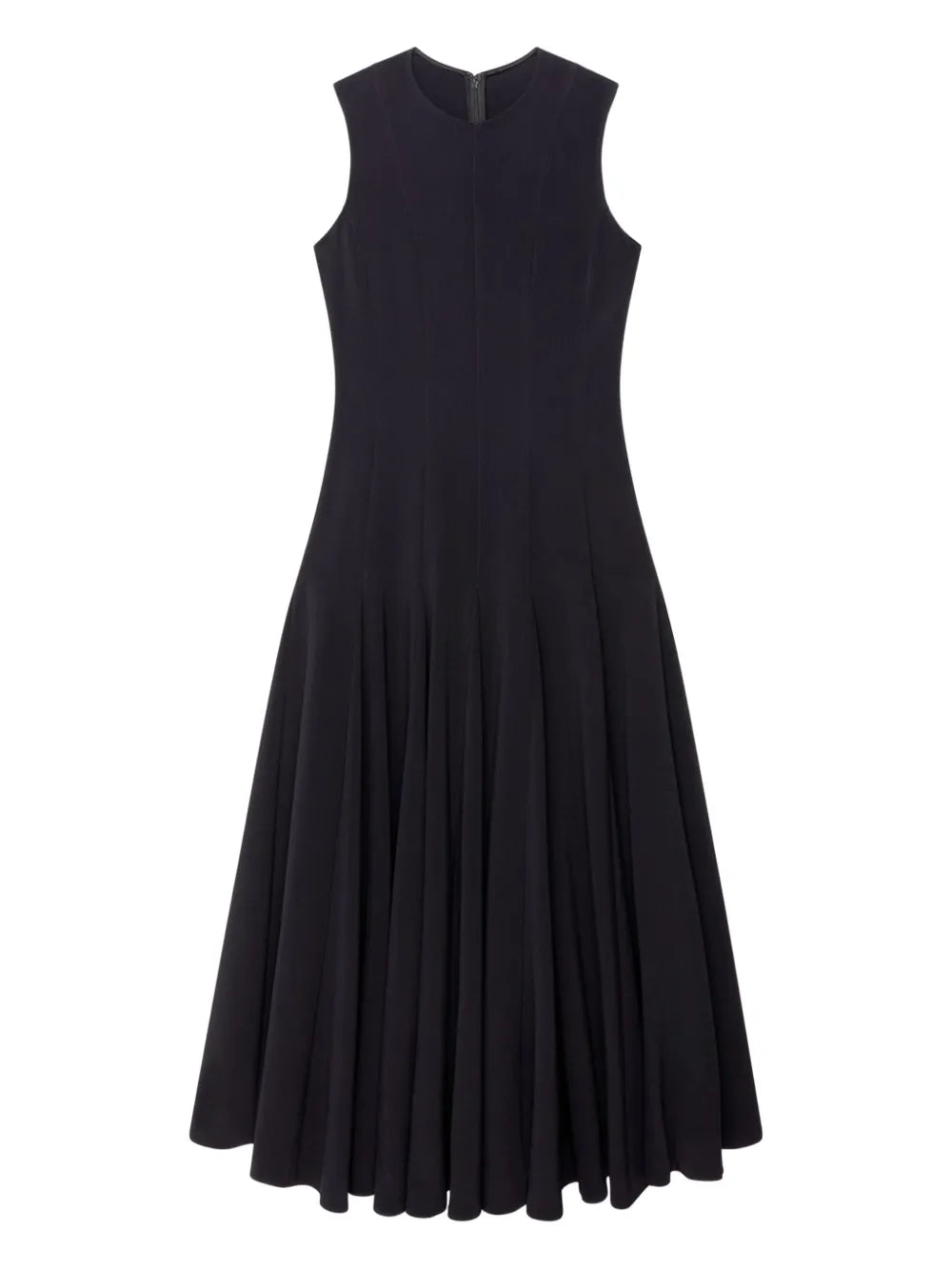 Another Tomorrow Panelled Flared Dress