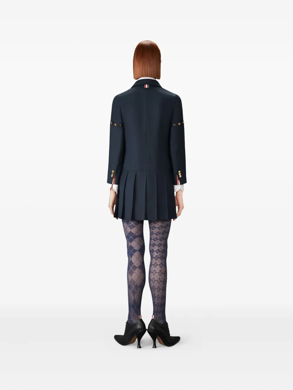 Thom Browne Super 120S Sportcoat Twill Mini Dress