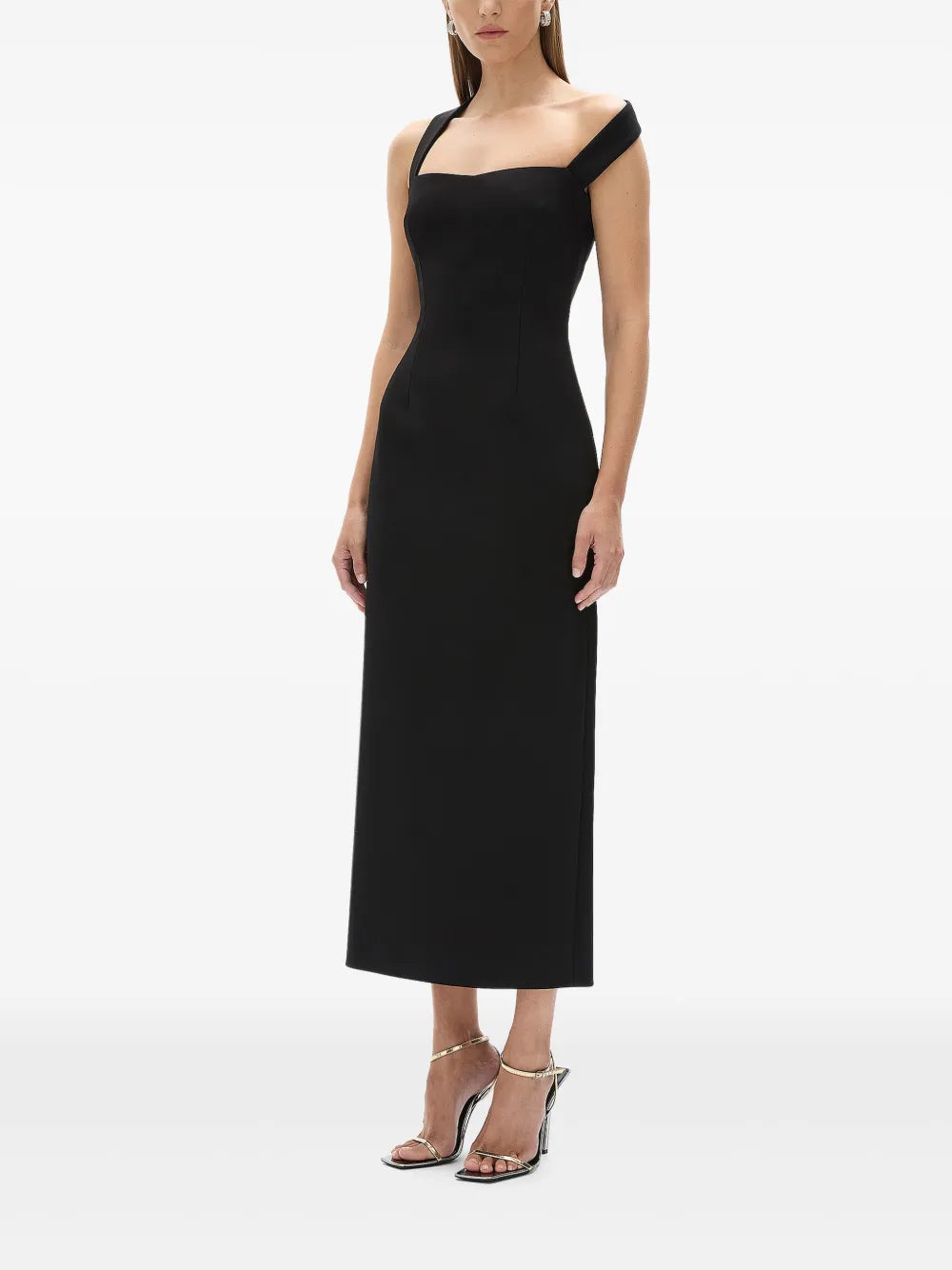 Rachel Gilbert Strappy Midi Dress