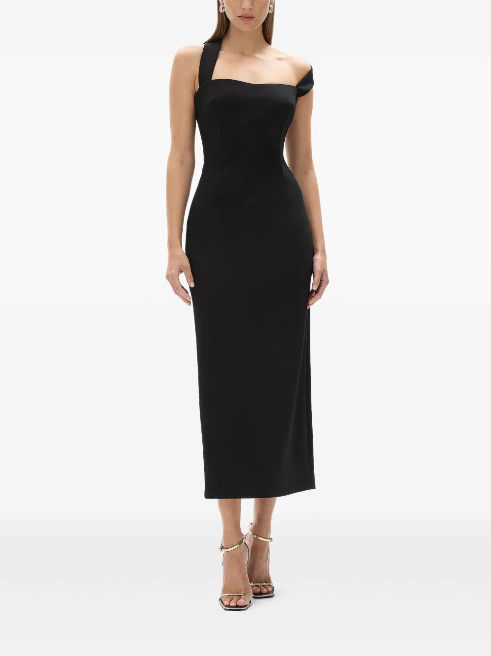 Rachel Gilbert Strappy Midi Dress