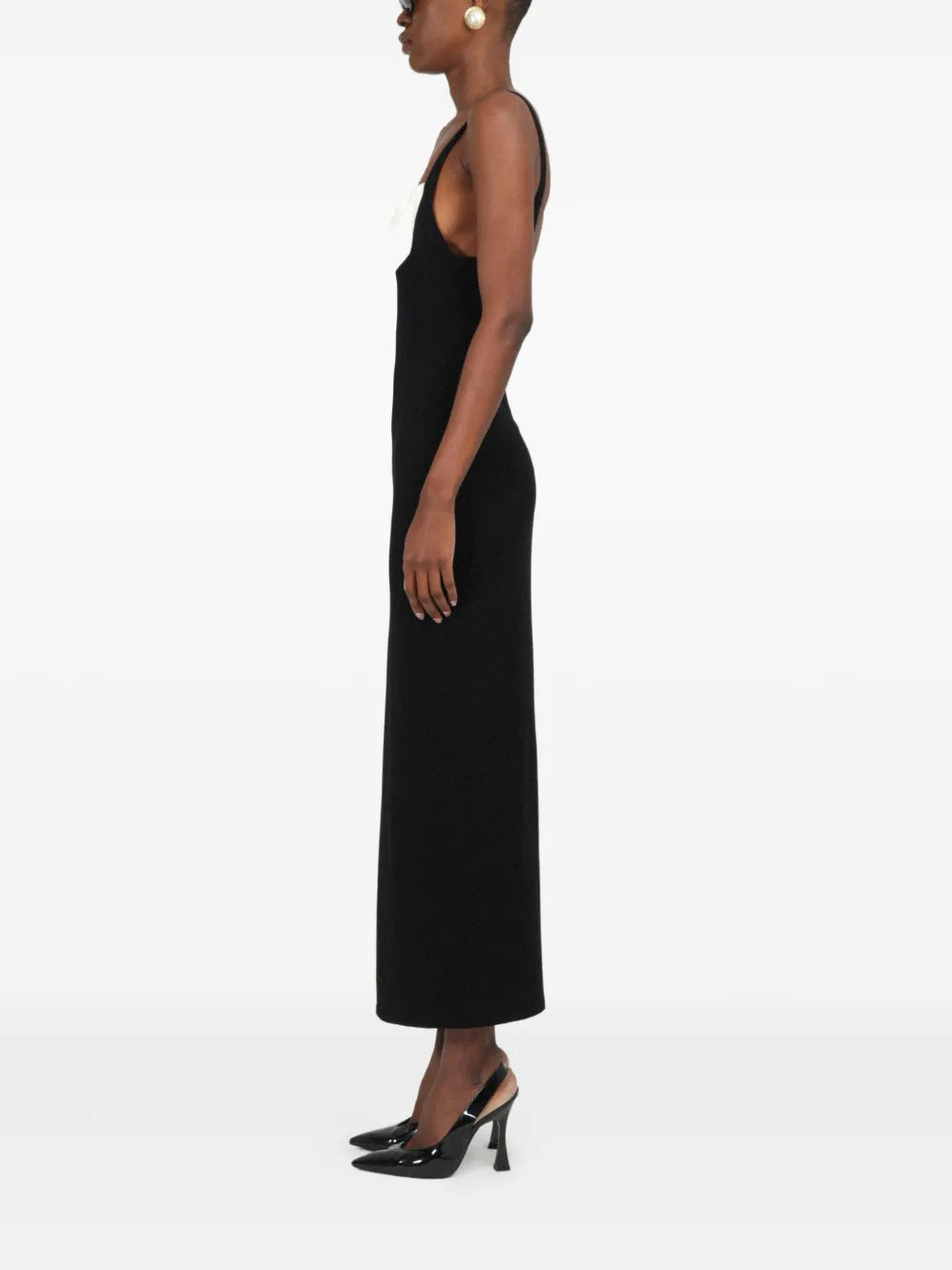 Rowen Rose Sleeveless Jersey Midi Dress