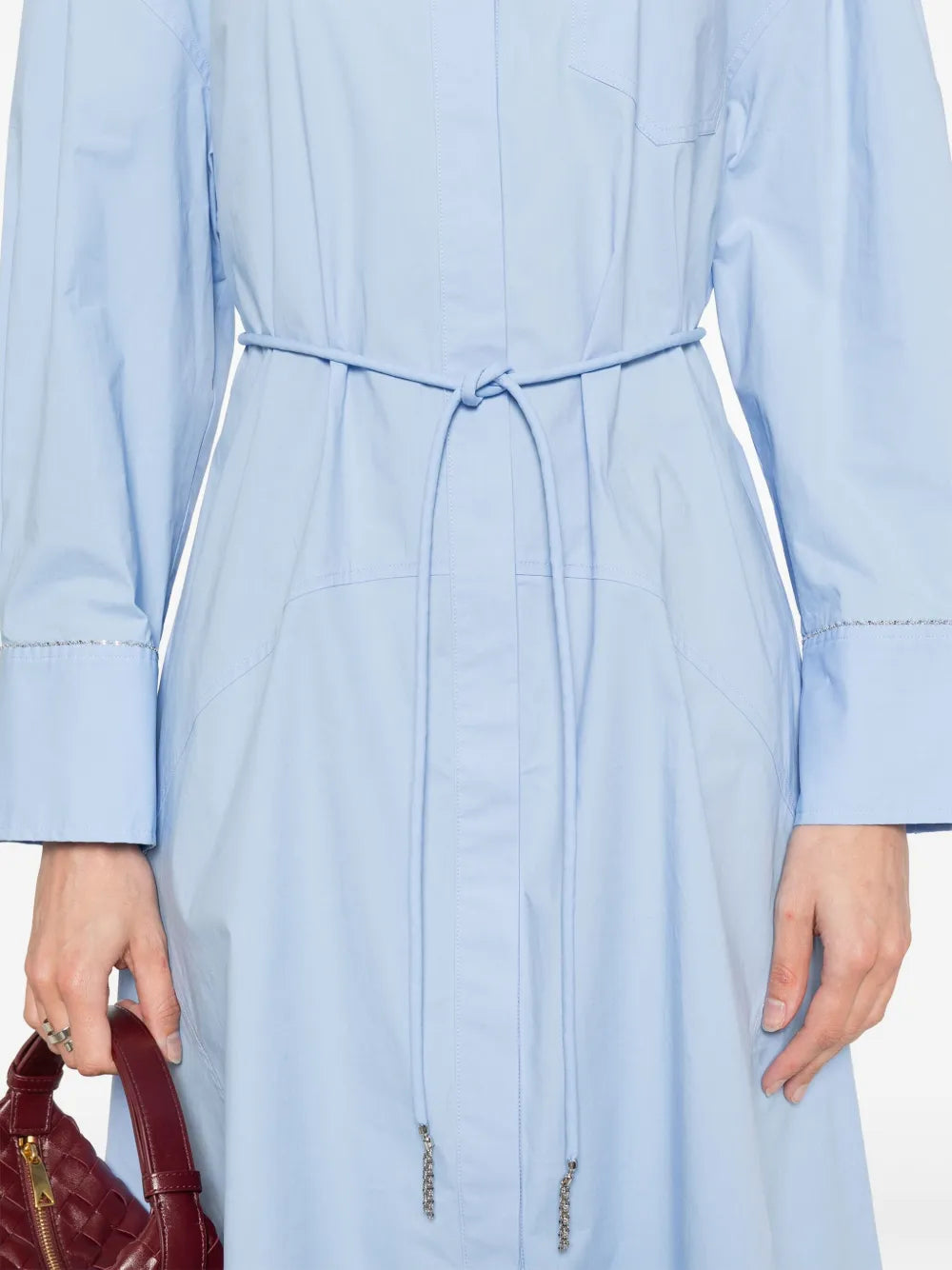 Fabiana Filippi Chain Link Detail Midi Dress