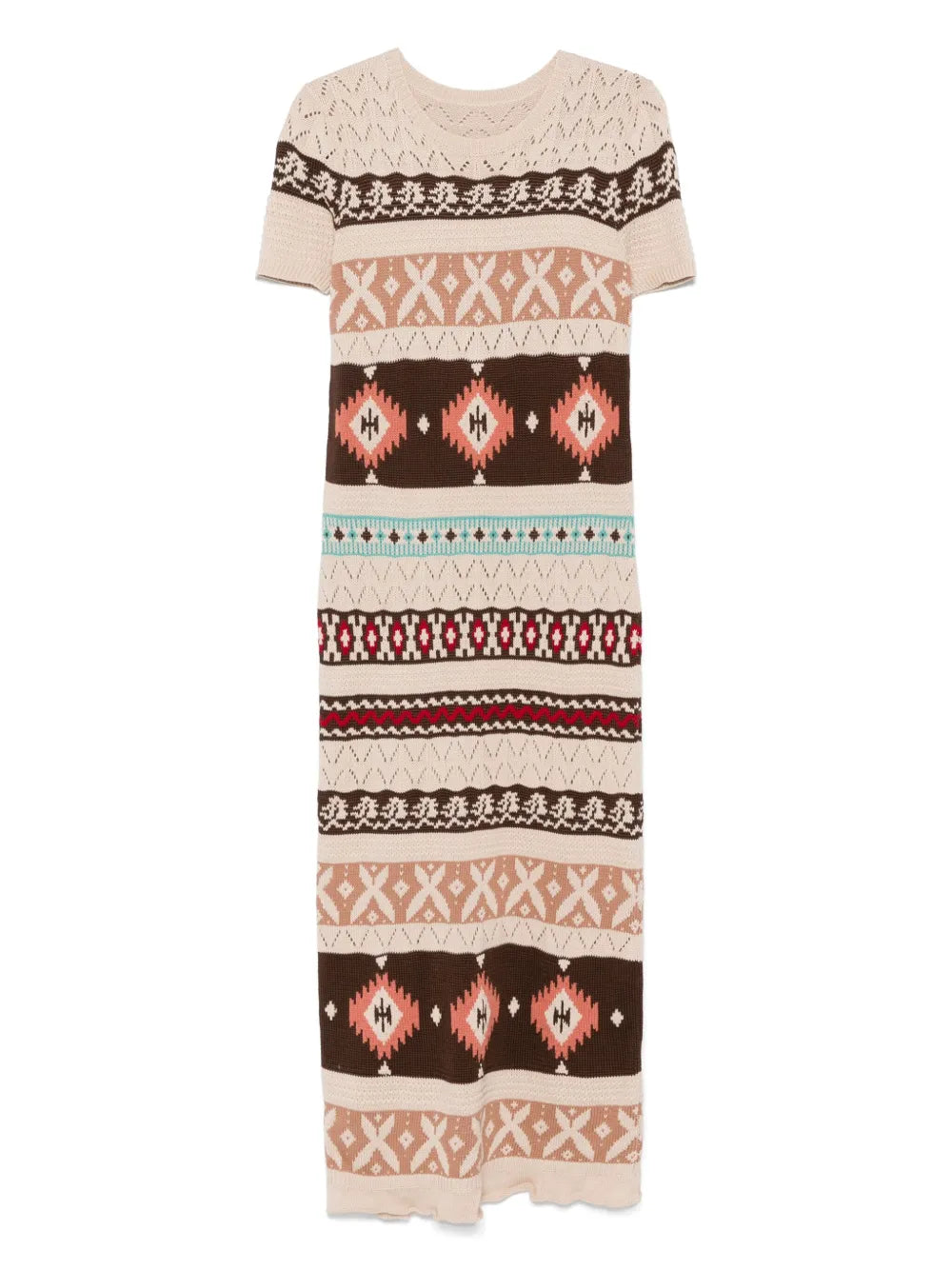 Fortela Crochet Maxi Dress