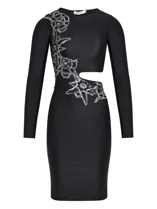 Lethicia Bronstein Martini Midi Dress